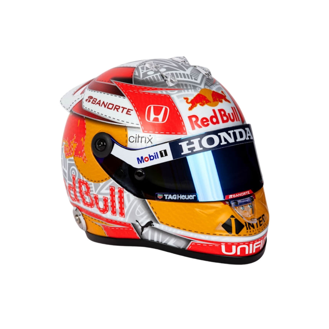 Red Bull Racing F1™ Team 2021 Sergio Perez 1:2 Austrian GP™ Race Helmet - Multicolour