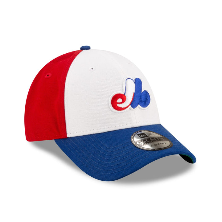 Casquette de baseball New Era® 9FORTHY pour tout-petits, équipe de baseball MLB® des Expos de Montréal - Tricolore
