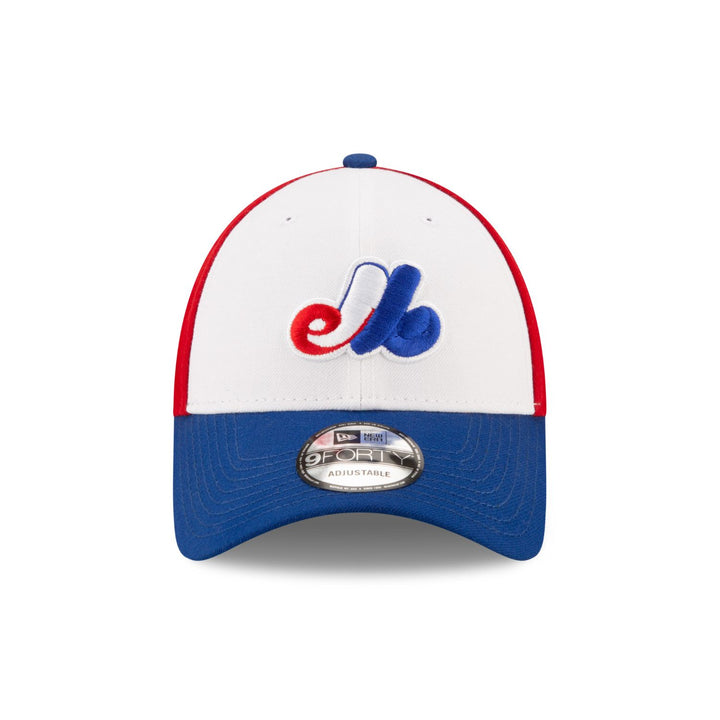 Casquette de baseball New Era® 9FORTHY pour tout-petits, équipe de baseball MLB® des Expos de Montréal - Tricolore