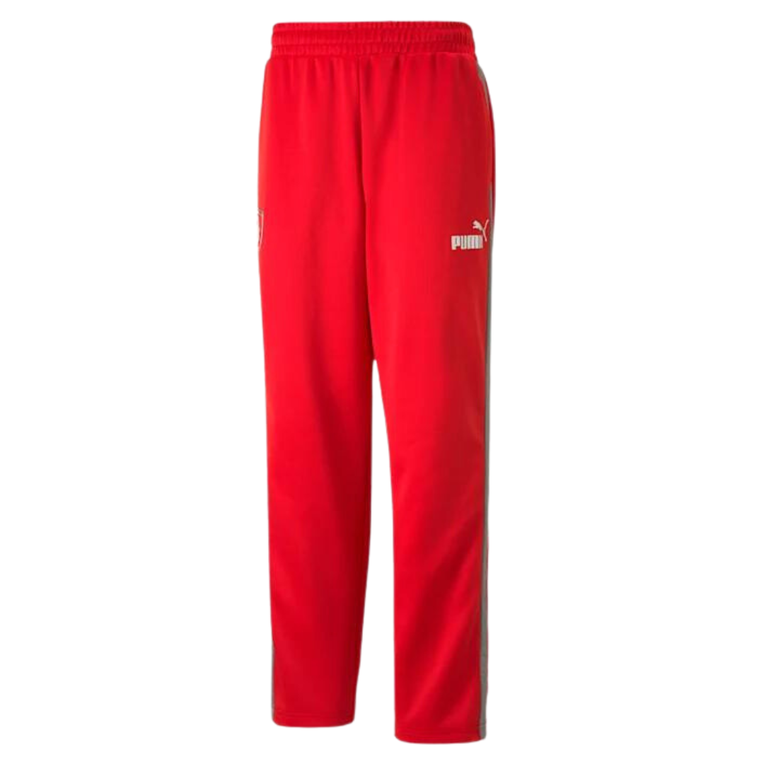 Scuderia Ferrari Race MT7 Monochromatic Track Pants Adult - Red