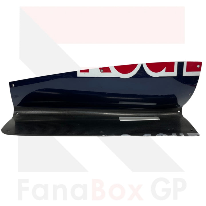 2006 RB2 Red Bull Racing F1™ Carbon Fibre Sidepod Left Side Car Panel - Memorabilia - Blue