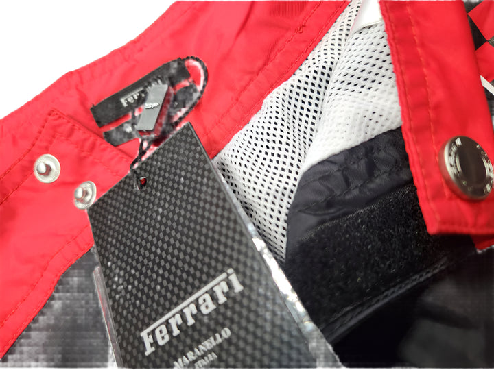 Ferrari children's swim trunks shorts - black