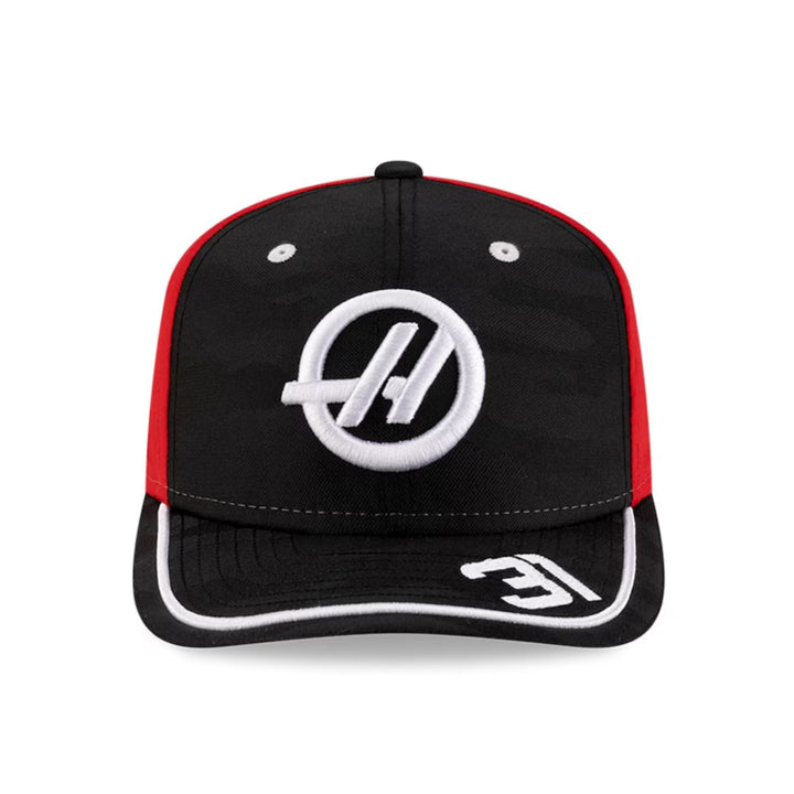 2025 Haas  F1™ Team Esteban Ocon 9Seventy Driver Men's Cap - Black & Red
