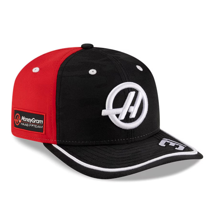 2025 Haas  F1™ Team Esteban Ocon 9Seventy Driver Men's Cap - Black & Red