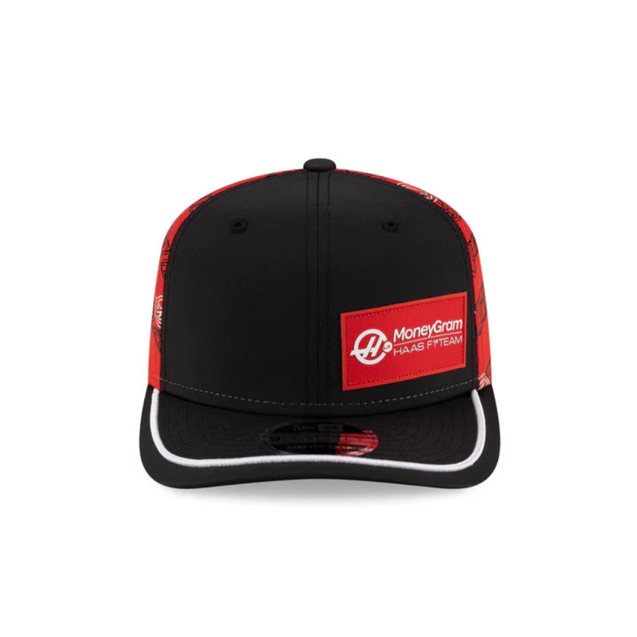 2025 Haas  F1™ Team Japan GP 9Seventy Men's Cap - Black & Red