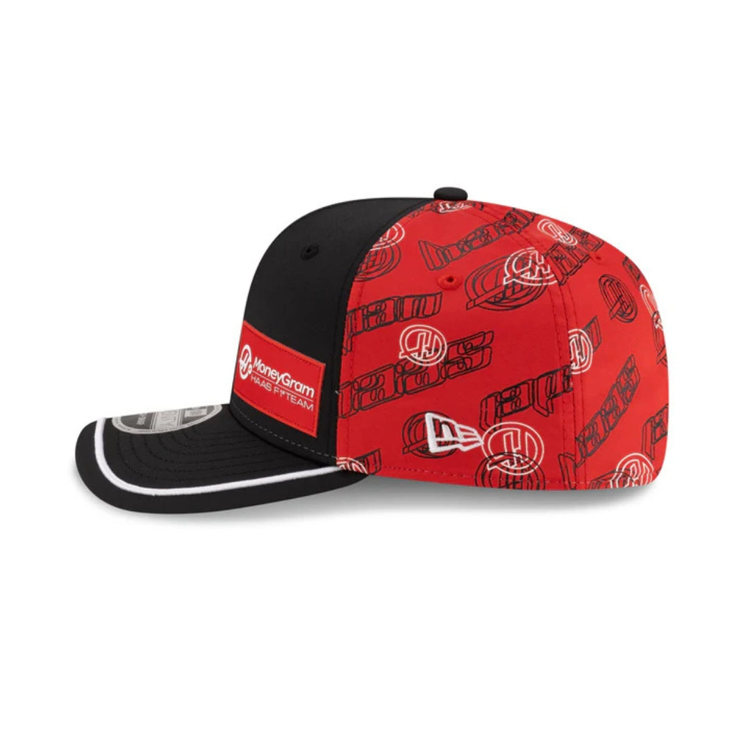 2025 Haas  F1™ Team Japan GP 9Seventy Men's Cap - Black & Red