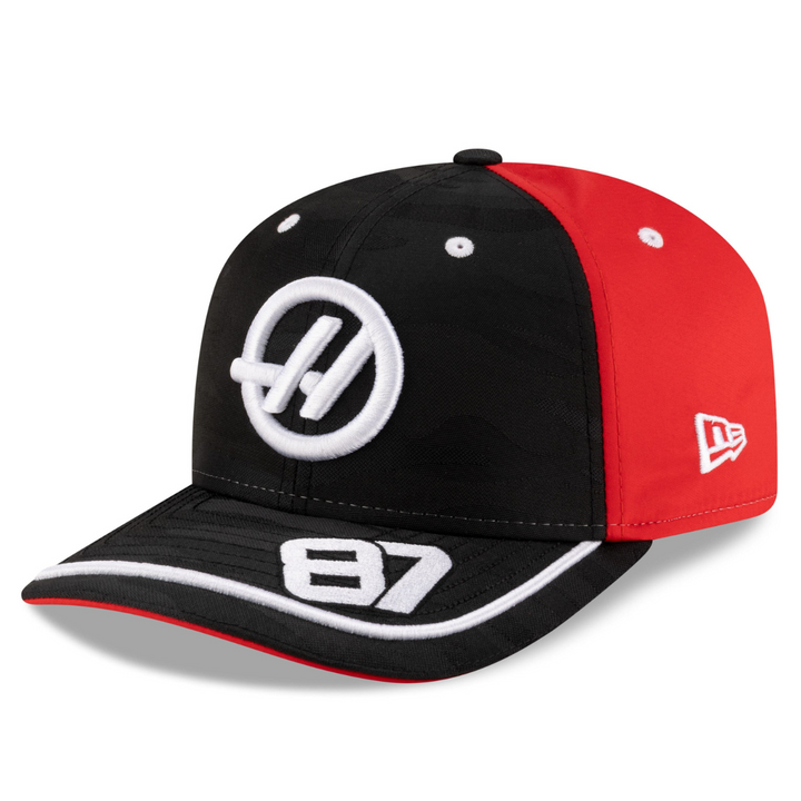 2025 Haas  F1™ Team Oliver "Ollie" Bearman Driver Men's Cap - Black & Red
