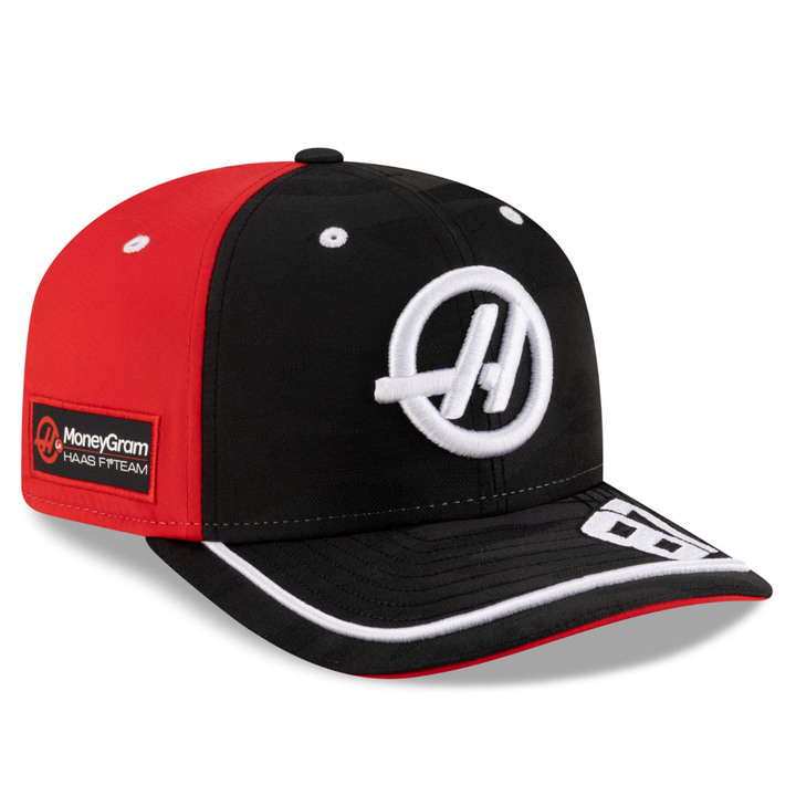 2025 Haas  F1™ Team Oliver "Ollie" Bearman Driver Men's Cap - Black & Red