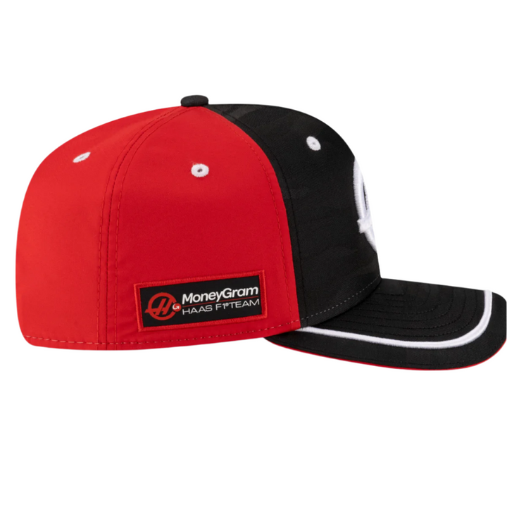 2025 Haas  F1™ Team Oliver "Ollie" Bearman Driver Men's Cap - Black & Red