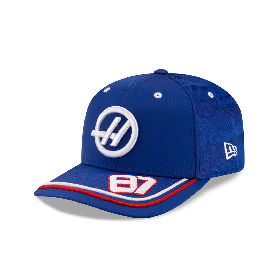 2025 Haas  F1™ Team Oliver "Ollie" Bearman Silverstone GP 9Seventy Men's Cap - Blue