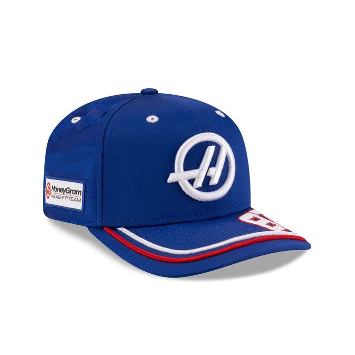 2025 Haas  F1™ Team Oliver "Ollie" Bearman Silverstone GP 9Seventy Men's Cap - Blue