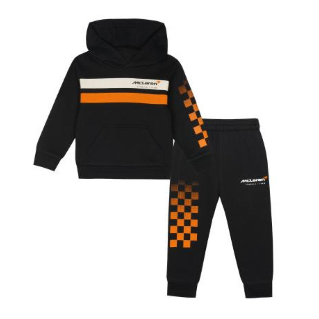 2025 McLaren F1™ Team Kids Set Hoodie and Sweatpants - Papaya