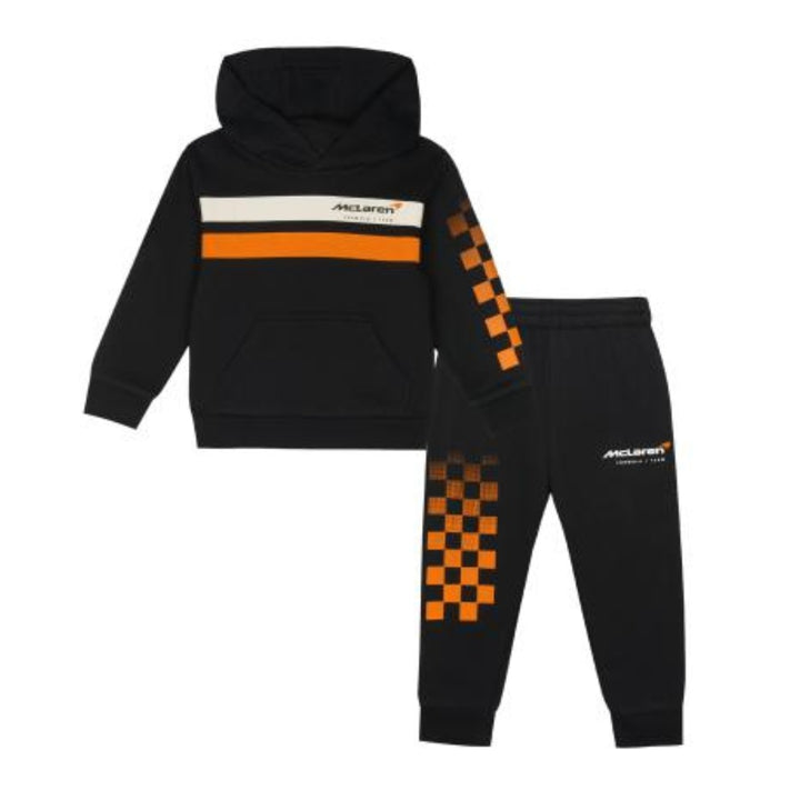 2025 McLaren F1™ Team Kids Set Hoodie and Sweatpants - Papaya