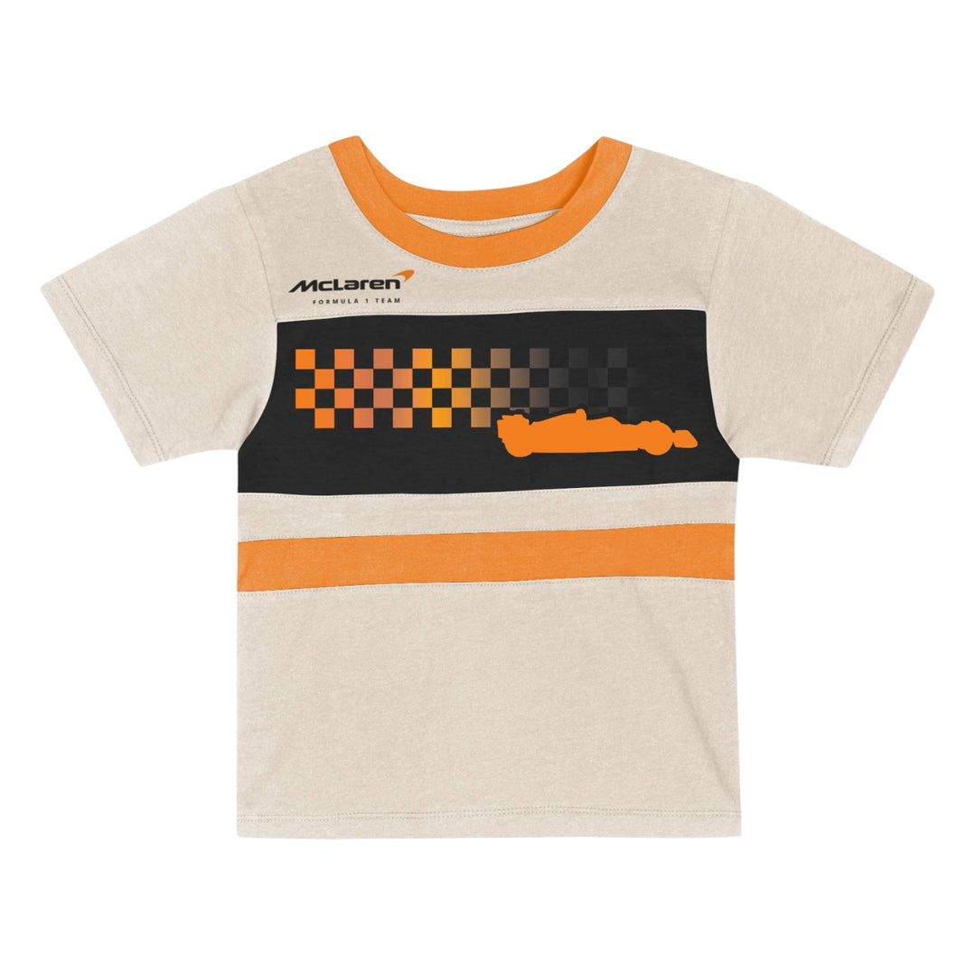 2025 McLaren F1™ Team Kids Set T-Shirt and Shorts - Papaya