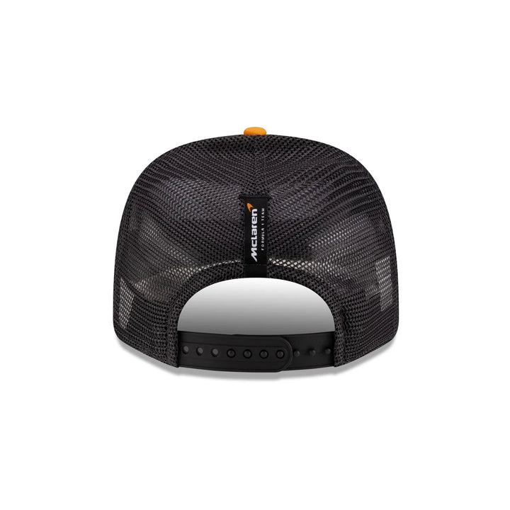 2025 McLaren F1™ Team Lando Norris 9Seventy  Adult Trucker Cap - Papaya and Black