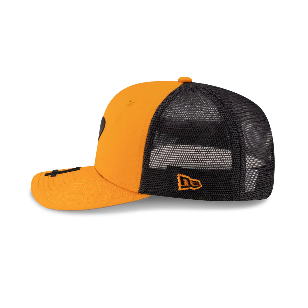 2025 McLaren F1™ Team Lando Norris 9Seventy  Adult Trucker Cap - Papaya and Black