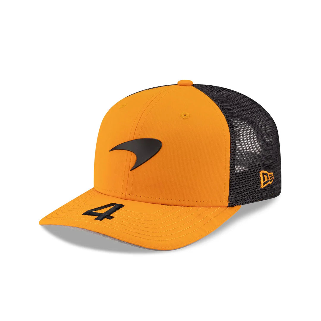 2025 McLaren F1™ Team Lando Norris 9Seventy  Adult Trucker Cap - Papaya and Black