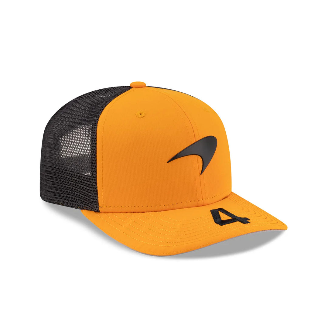 2025 McLaren F1™ Team Lando Norris 9Seventy  Adult Trucker Cap - Papaya and Black