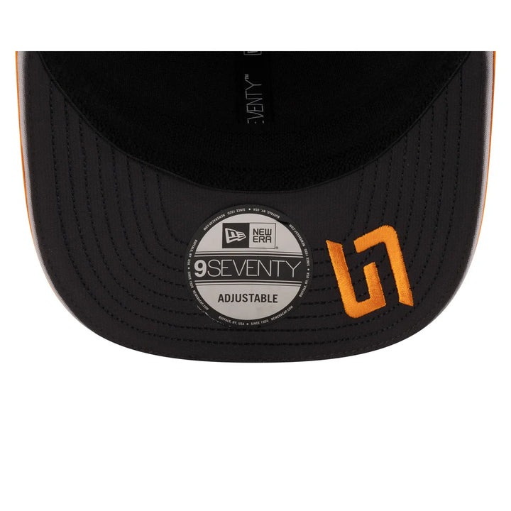 2025 McLaren F1™ Team Lando Norris 9Seventy  Adult Trucker Cap - Papaya and Black