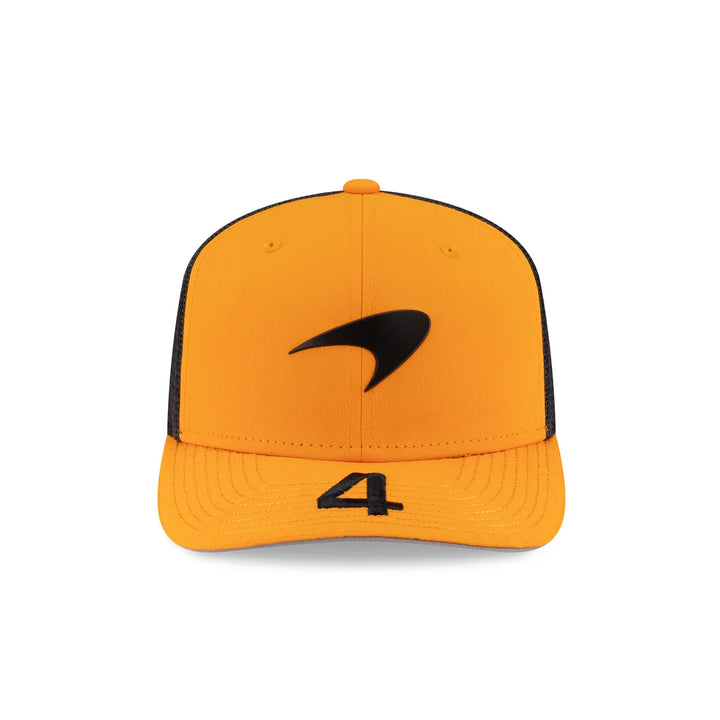 2025 McLaren F1™ Team Lando Norris 9Seventy  Adult Trucker Cap - Papaya and Black
