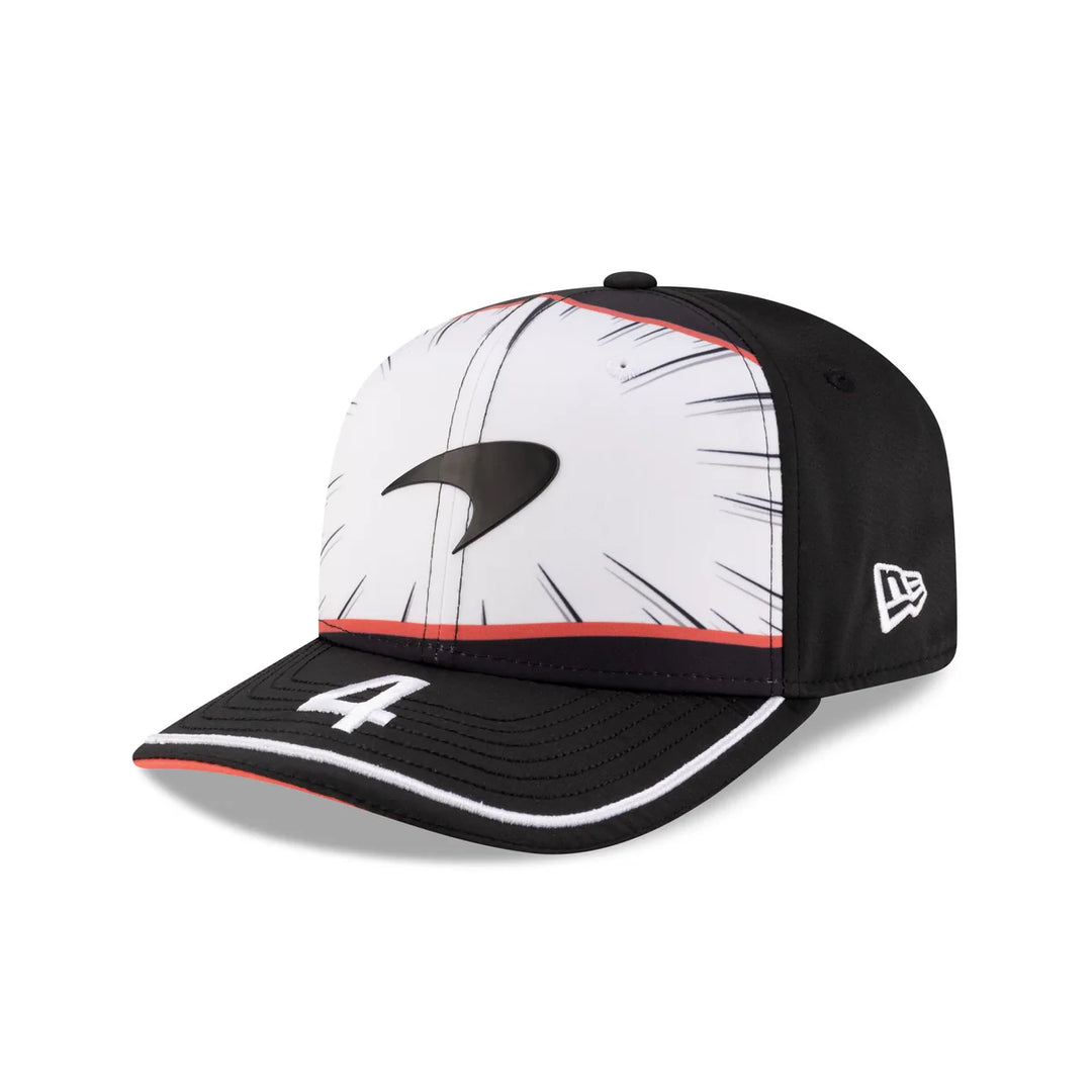 2025 McLaren F1™ Team Lando Norris Japan GP 9Seventy Adult Cap - Black and White