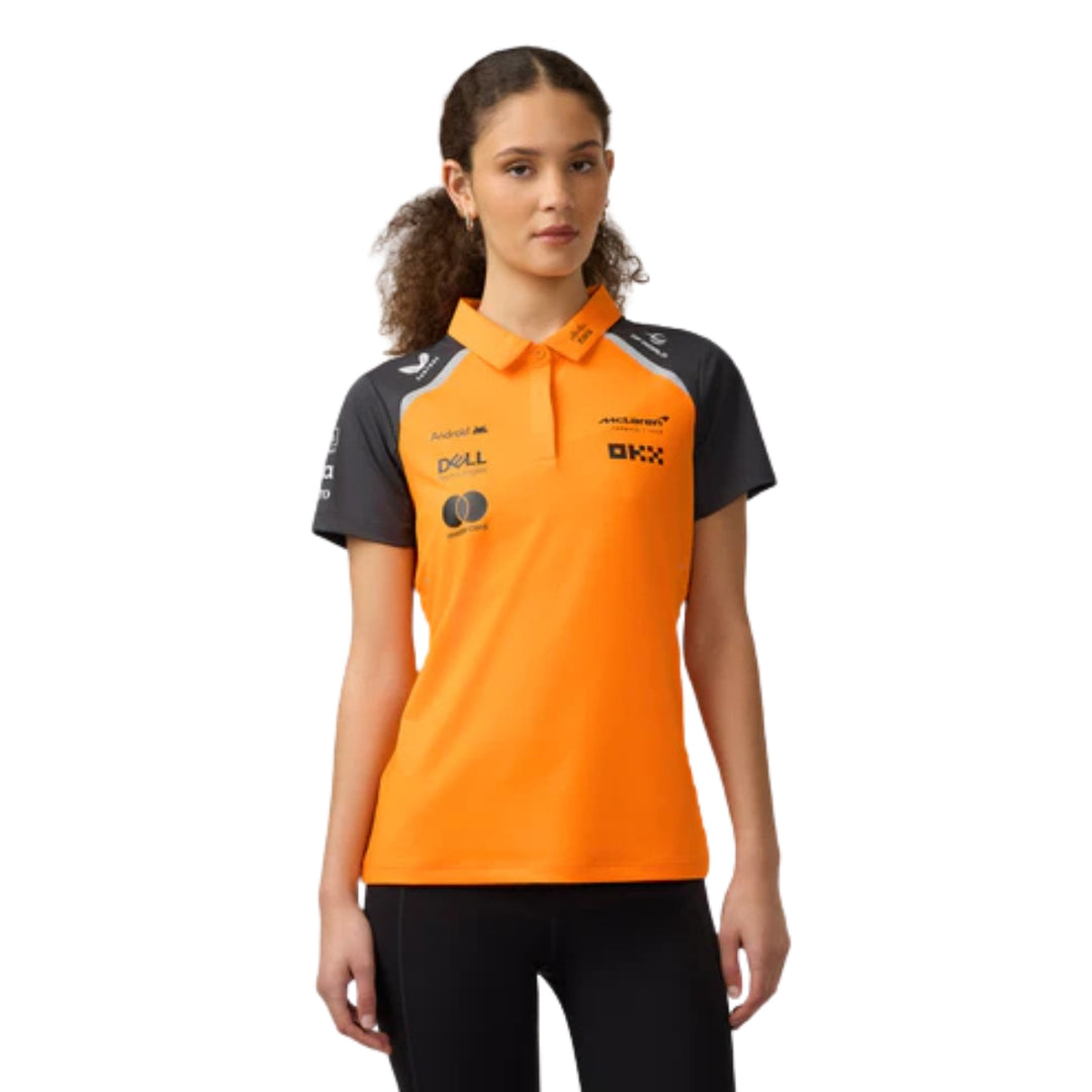 2025 McLaren F1™ Team Polo Shirt Women - Papaya