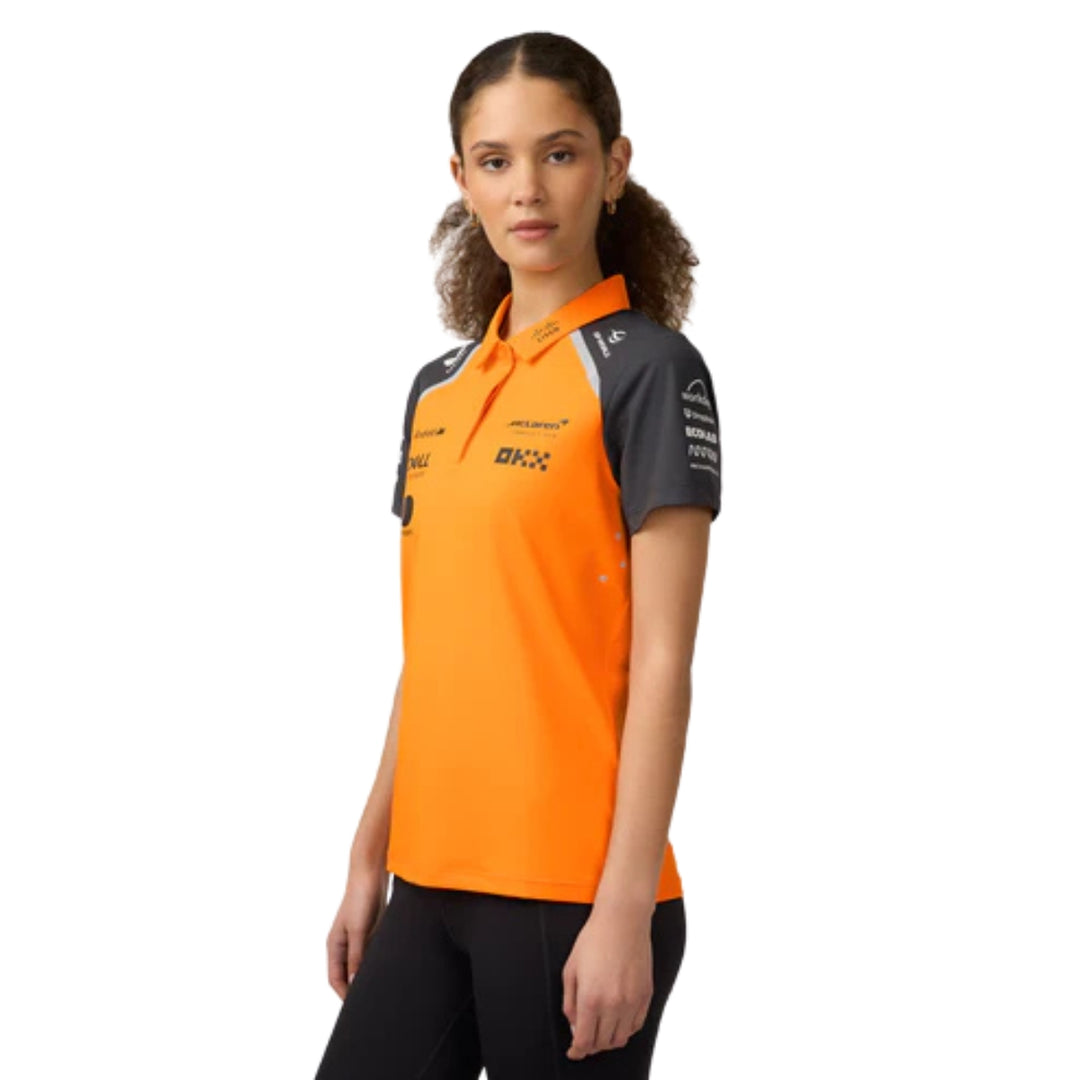 2025 McLaren F1™ Team Polo Shirt Women - Papaya