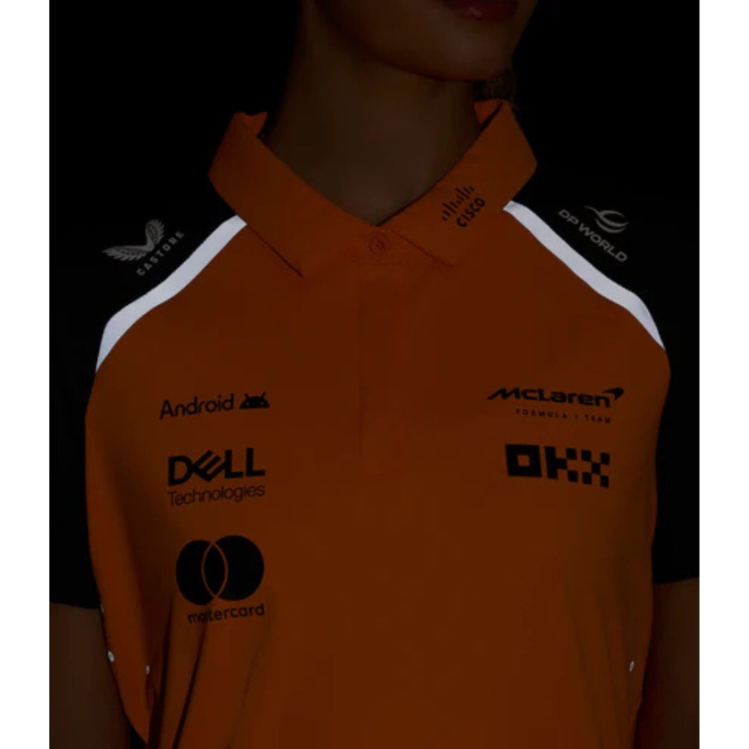 2025 McLaren F1™ Team Polo Shirt Women - Papaya
