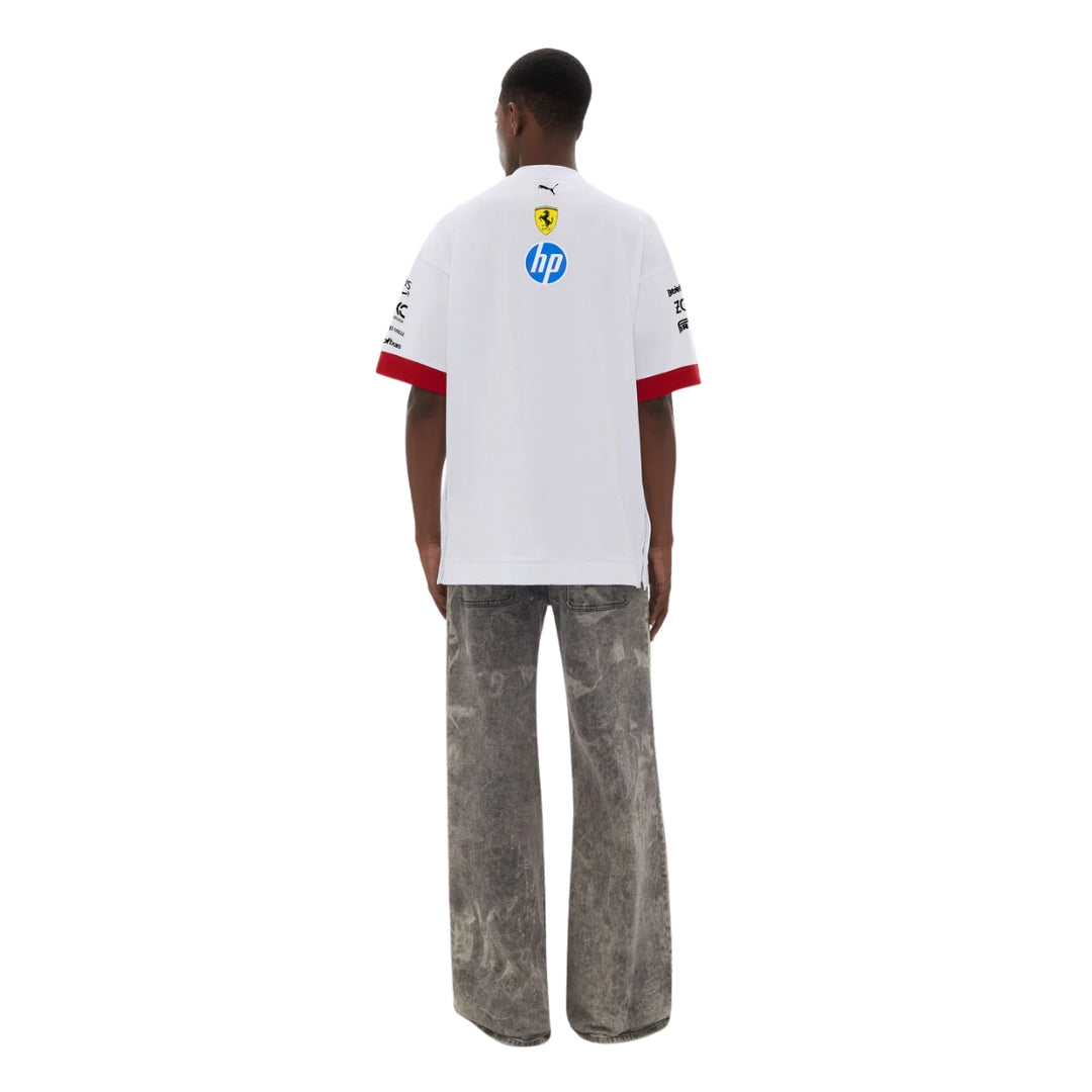 2025 Scuderia Ferrari F1™ HP Team Miami GP Men's T-Shirt - White