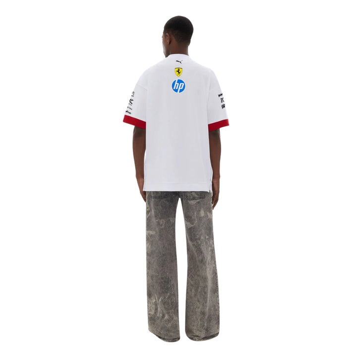 2025 Scuderia Ferrari F1™ HP Team Miami GP Men's T-Shirt - White