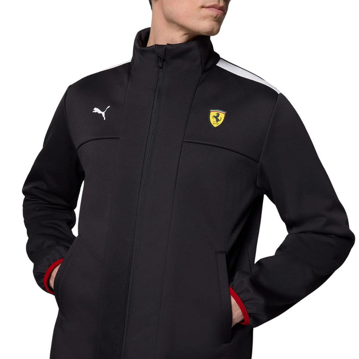 2025 Scuderia Ferrari F1™ Team Logo FW Men's Softshell Jacket - Black