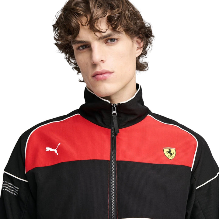 2025 Scuderia Ferrari F1™ Team Men's SDS Jacket - Black and Red