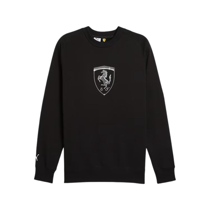 Scuderia Ferrari F1™ Team Race Big Shield Crew Men's Sweatshirt - Black / Red