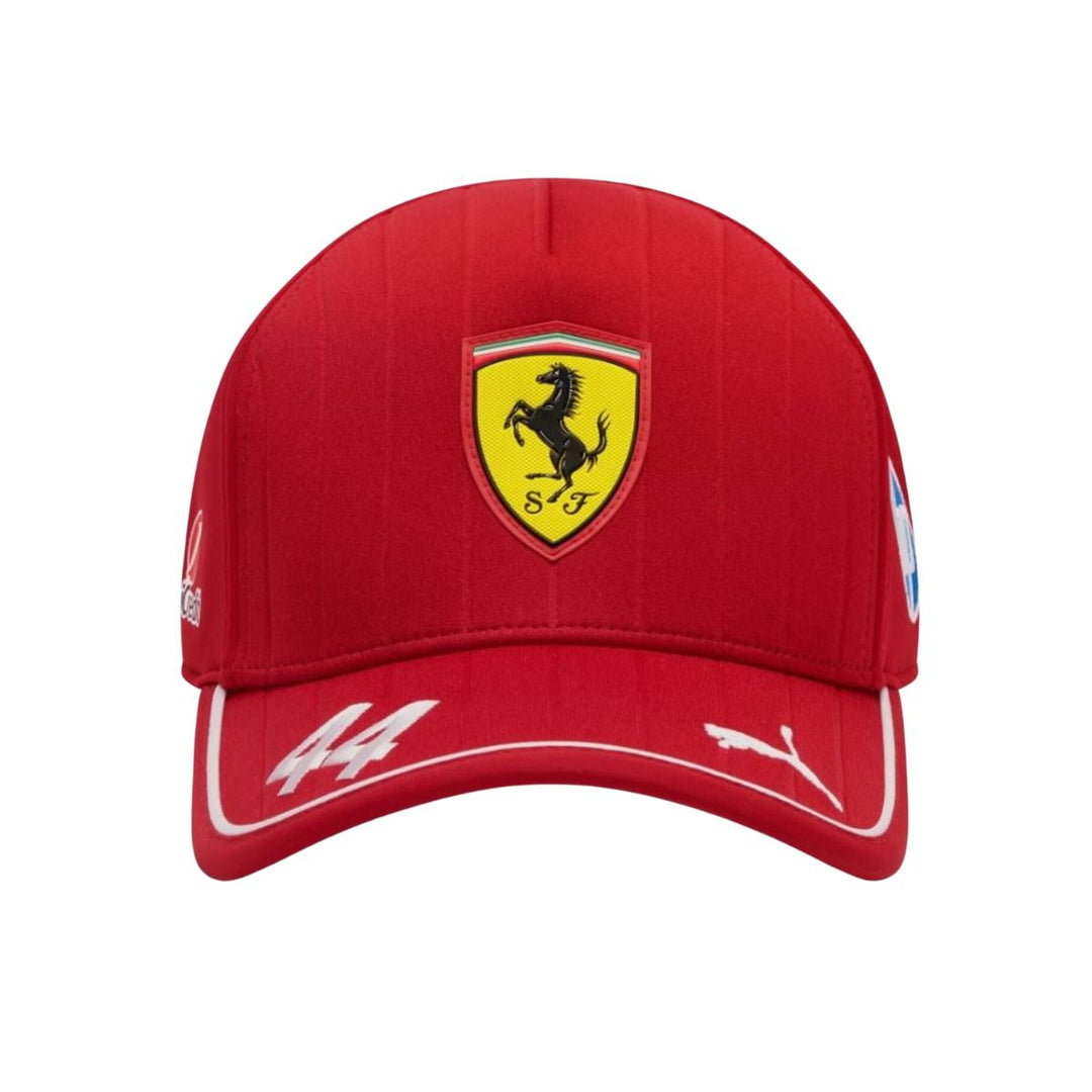 2025 Scuderia Ferrari HP F1™ Team Lewis Hamilton Men's Baseball Adult Cap - Dark Cherry Red