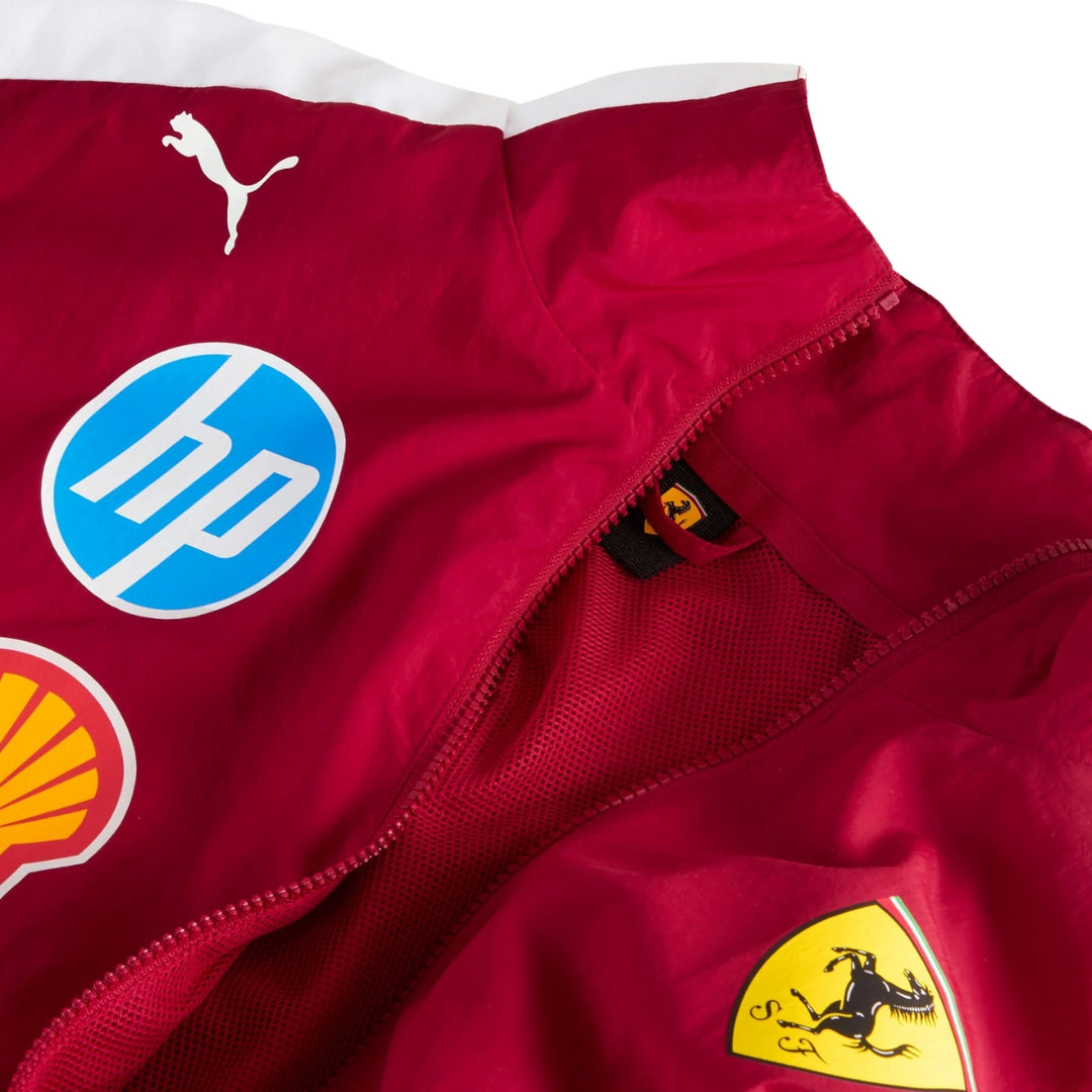 2025 Scuderia Ferrari HP F1™ Team T7 Oversized Adult Jacket - Dark Cherry