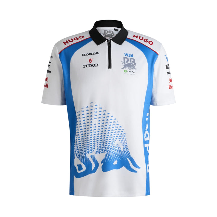 2025 Visa Cash App RB F1™ Team Men's Team Polo - White