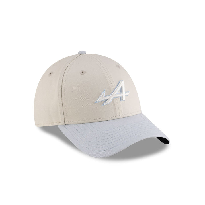 2025 BWT Alpine F1™ Team 9Forty Acid Wash Men's Cap - Beige Blue