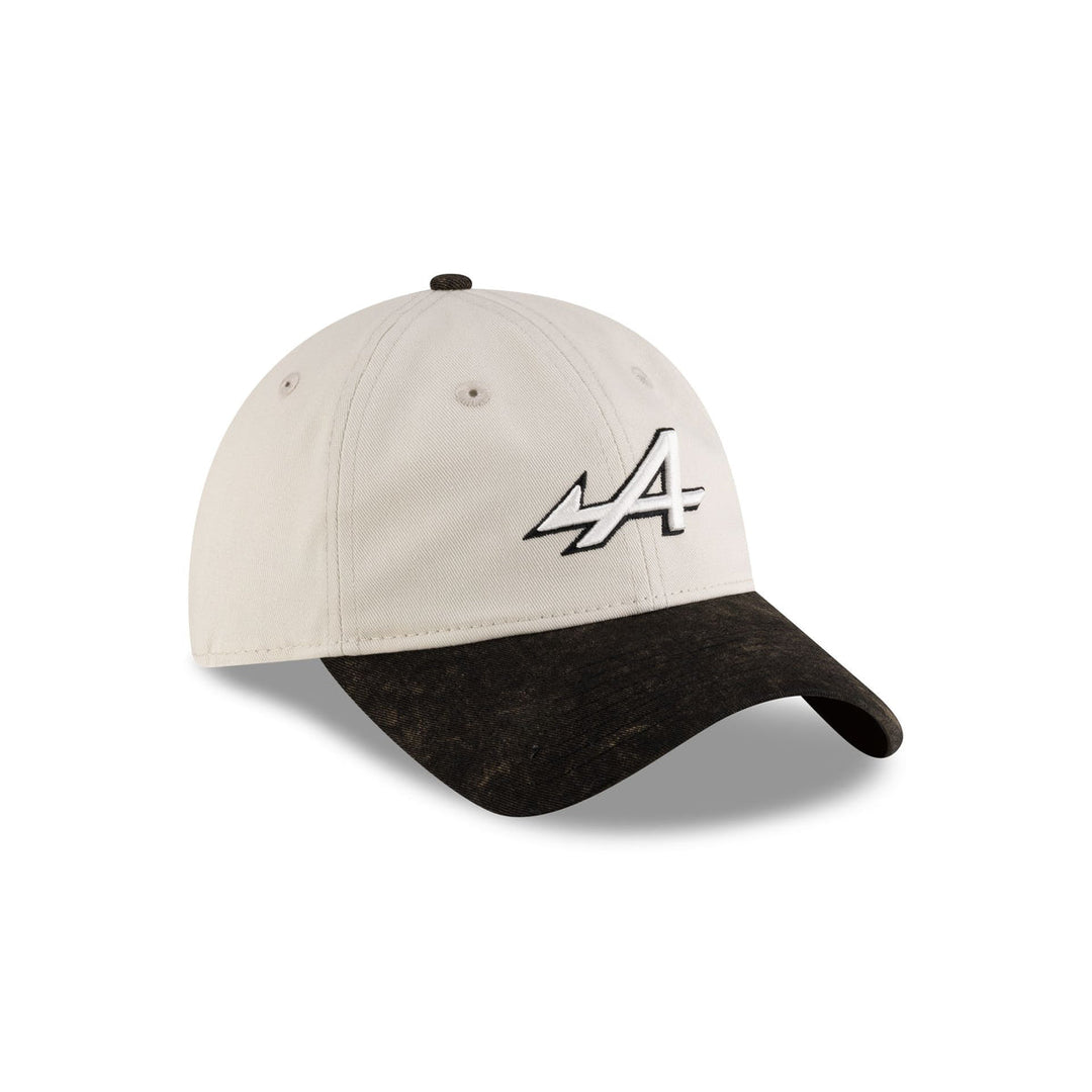 2025 BWT Alpine F1™ Team 9Twenty Acid Wash Men's Cap - Ivory Green