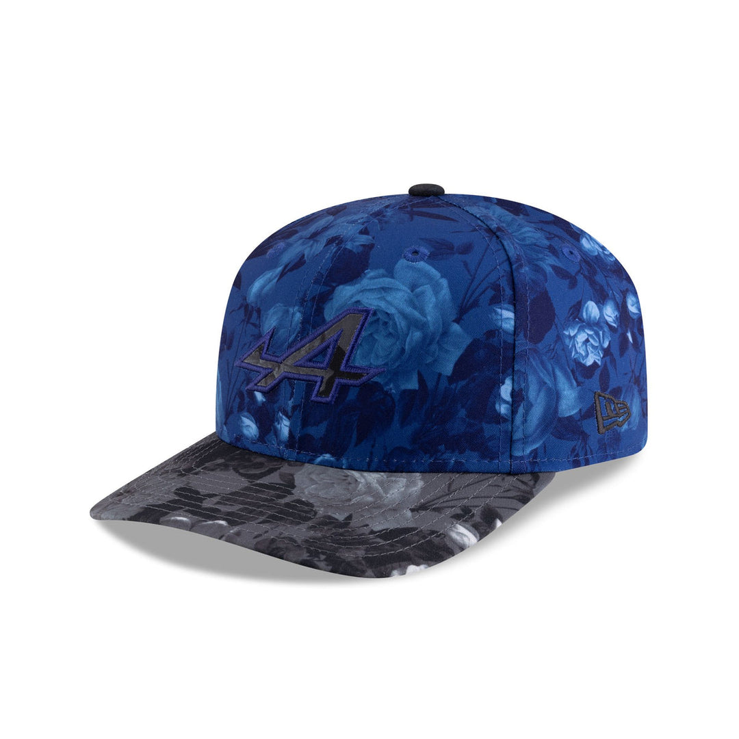 2025 BWT Alpine F1™ Team Tonal Floral 9FIFTY Pre-Curved Men's Cap - Blue
