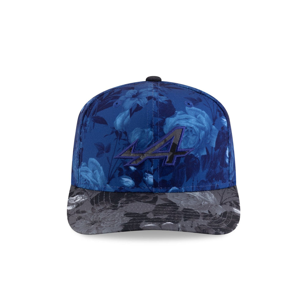 2025 BWT Alpine F1™ Team Tonal Floral 9FIFTY Pre-Curved Men's Cap - Blue