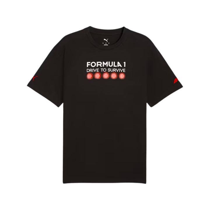 2025 F1® Collection X Puma Drive To Survive Adult  T-Shirt - Black