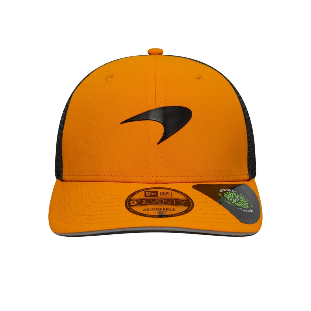 2025 McLaren F1™ Team 9Seventy Adult Trucker Cap - Papaya and Black