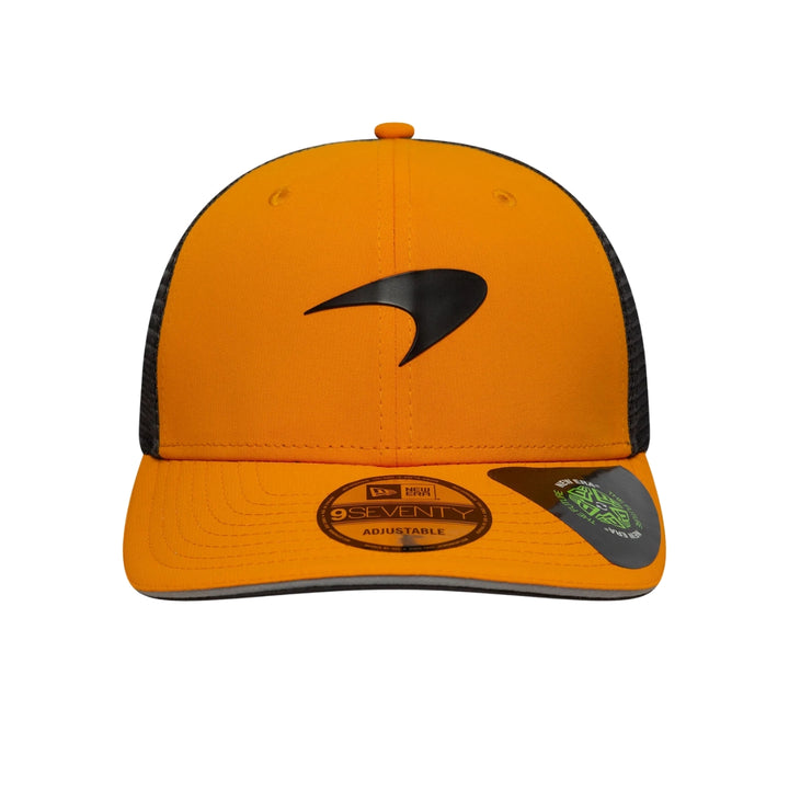 2025 McLaren F1™ Team 9Seventy Adult Trucker Cap - Papaya and Black