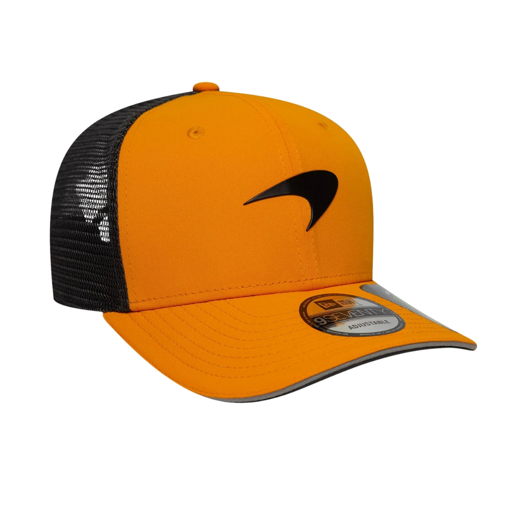 2025 McLaren F1™ Team 9Seventy Adult Trucker Cap - Papaya and Black