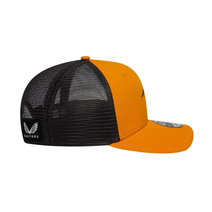2025 McLaren F1™ Team 9Seventy Adult Trucker Cap - Papaya and Black