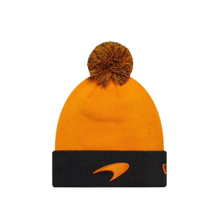 2025 McLaren F1™ Team Adult Beanie Pom Pom - Papaya