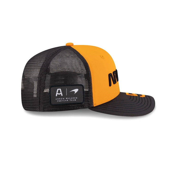 2025 McLaren F1™ Team Arrow #5 Patricio O'Ward 9Seventy Adjustable Adult Cap - Papaya and Grey
