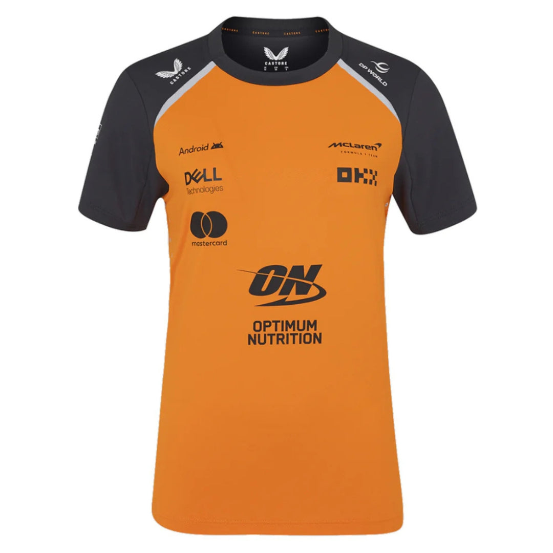 2025 McLaren F1™ Team Set Up T-Shirt Women - Papaya