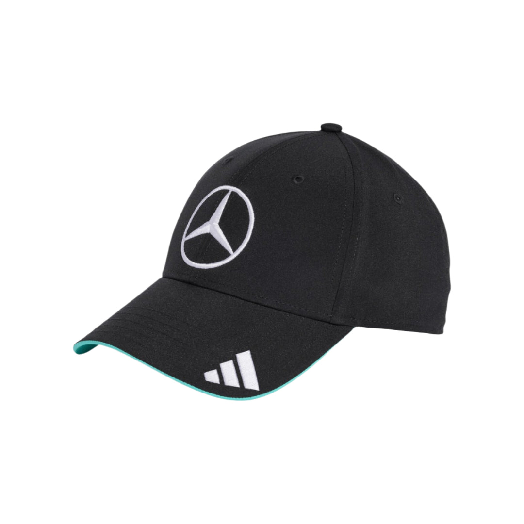 2025 Mercedes-AMG F1™ Team x Adidas Driver Adult Cap - Black/Mint/White/Blue