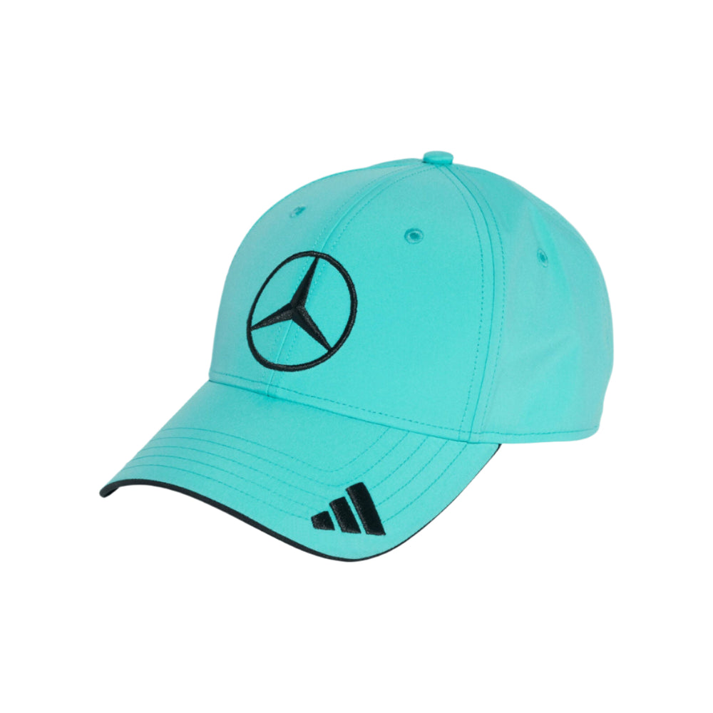 2025 Mercedes-AMG F1™ Team x Adidas Driver Adult Cap - Black/Mint/White/Blue